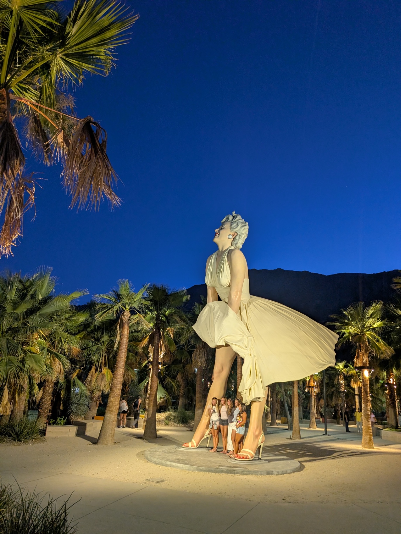 Forever Marilyn at twilight